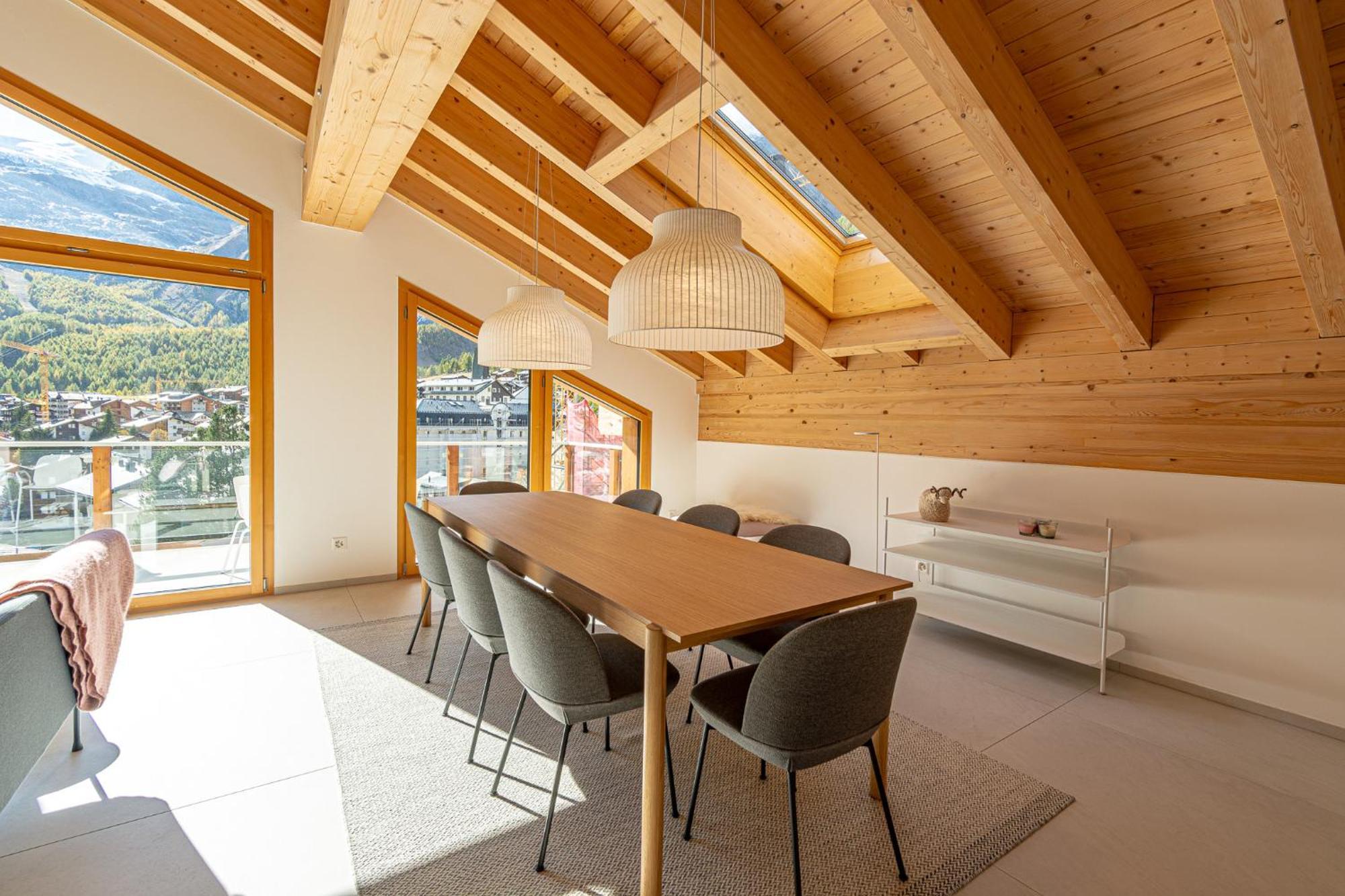 Luxury Penthouse Sonnenhof Lejlighed Saas Fee Eksteriør billede